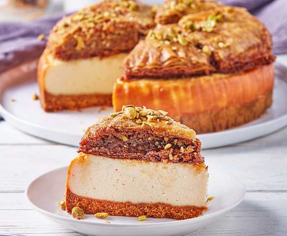 Cheesecake con Baklava (Black Diamond)