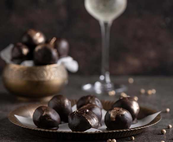 Czarne trufle szampańskie
