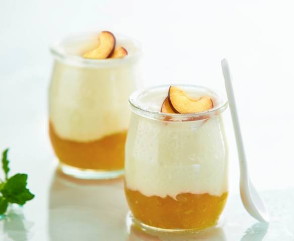 Yogur con ciruela en Varoma