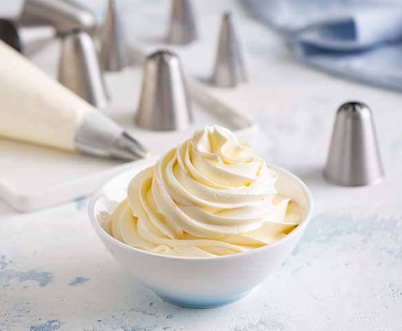 Frosting med kondenseret mælk