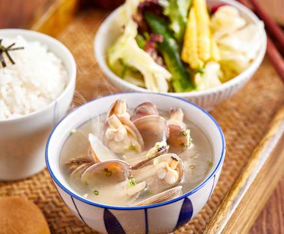 味噌花蛤汤