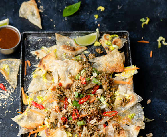 Thai-Nachos