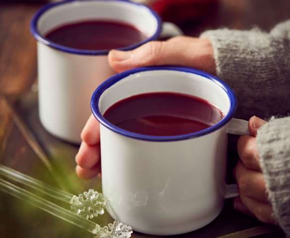 Vánoční punč z lesních plodů