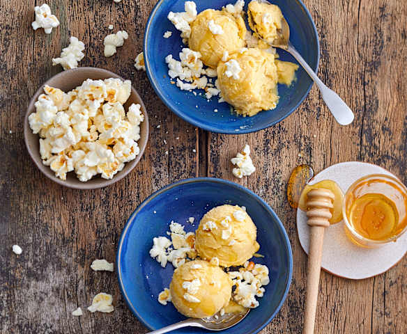 Crème glacée au maïs