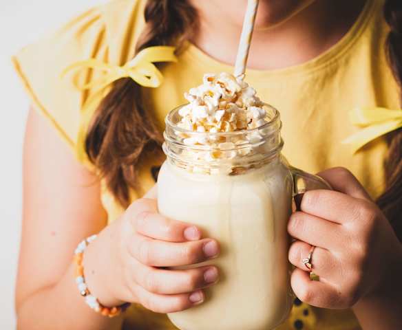 Batido de caramelo salado Batido de caramelo salado