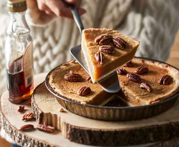 Tarte au sirop d'érable et noix de pécan
