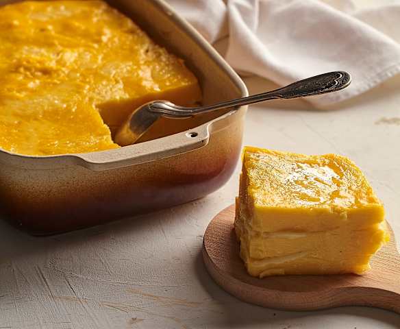 Polenta concia alla valdostana Polenta concia alla valdostana