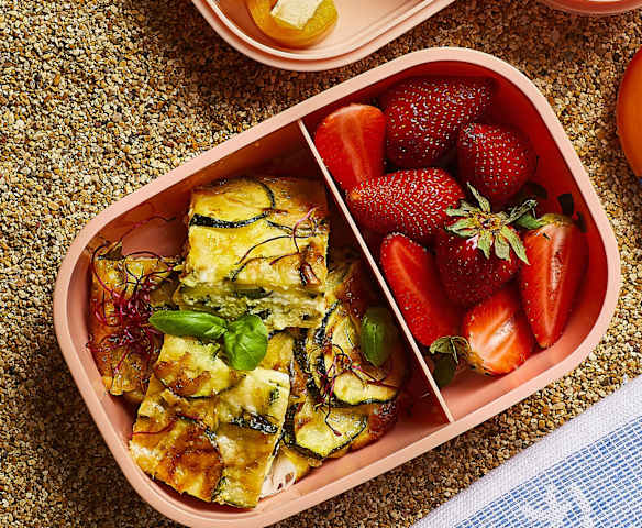 Sformato di zucchine al basilico