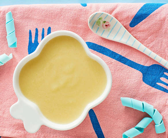 Pappa lattea mela e finocchio