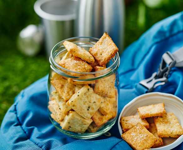 Rosmarin-Käse-Cracker