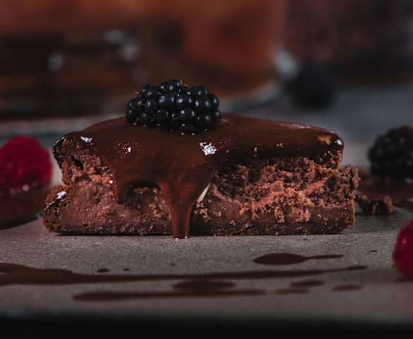 Fındık Ezmeli Çikolatalı Cheesecake