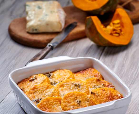 Gnocchi alla romana zucca e Gorgonzola