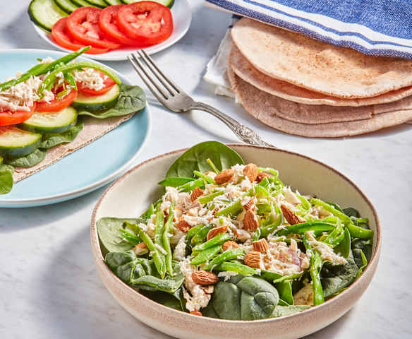 Sugar Snap Pea and Chicken Salad