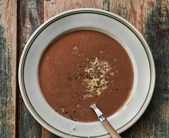 Zuppa di farina e Gruviera