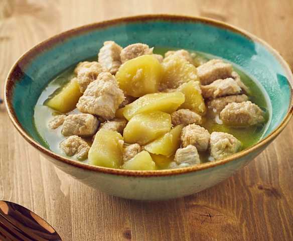 Lonza di maiale con le mele a Cottura Lenta