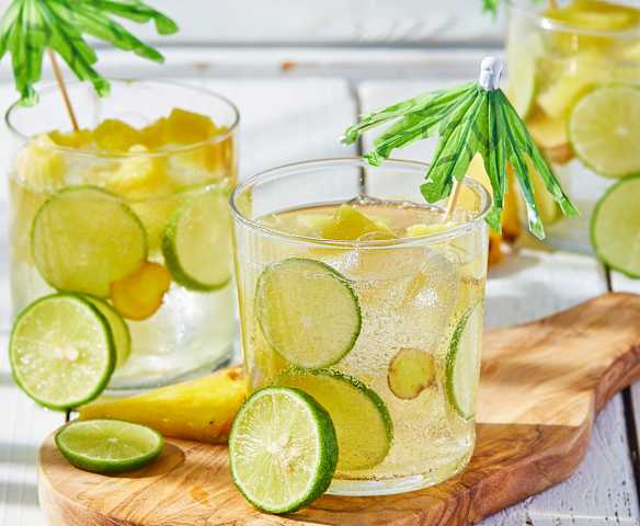 Gin tonic infusé à l'ananas