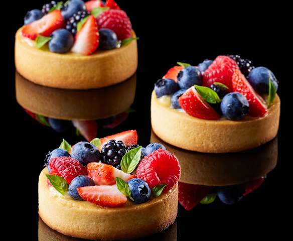 Antonio Bachour: Lemon Basil Tarts (Metric)