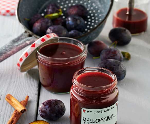 Slow Cooking Pflaumenmus