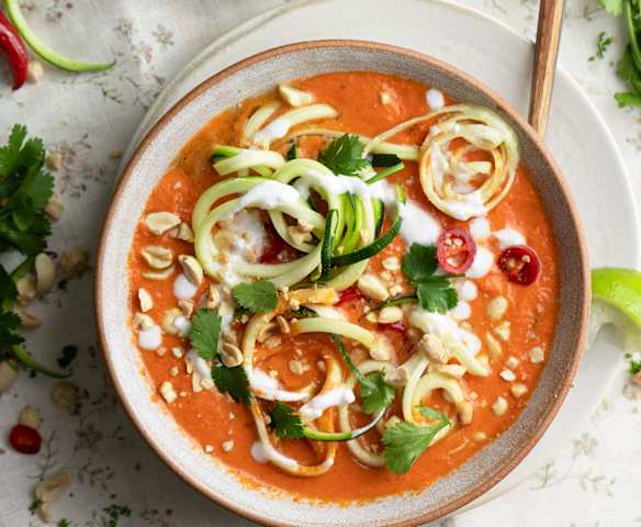 Cold Red Curry Soup