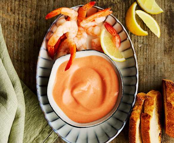 Cocktailsauce zu Krabben und Co.