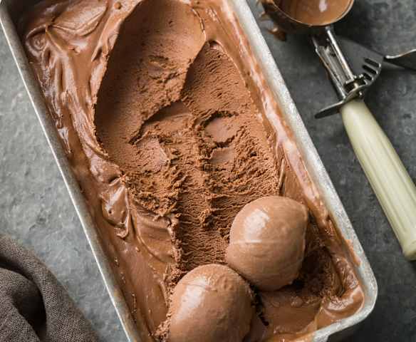 Chocolate and Hazelnut Gelato - Gelato al cioccolato e nocciola