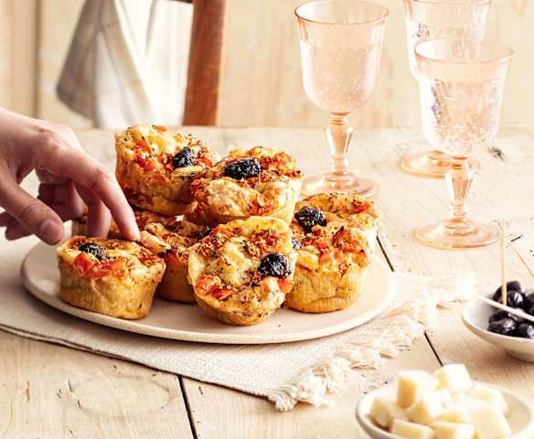 Muffins façon pizza