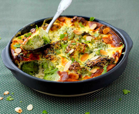 Flan au brocoli