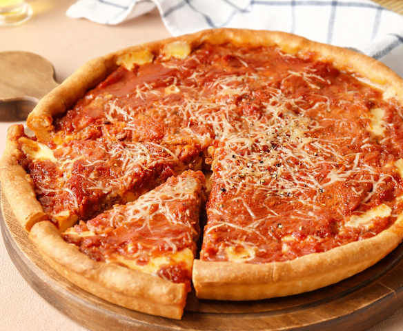 Classic Deep Dish Pizza