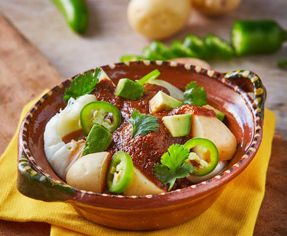 Huevos ahogados en cazuela