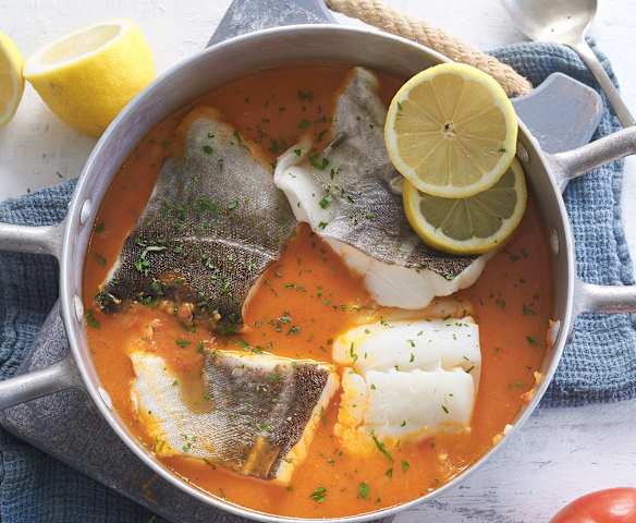Bacalao en salsa de tomate