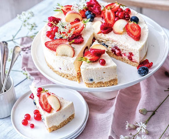 Cheesecake aux fruits d'été