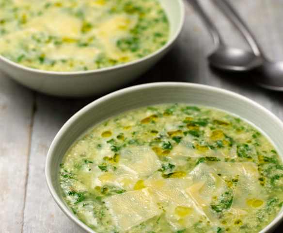 Stracciatella Soup