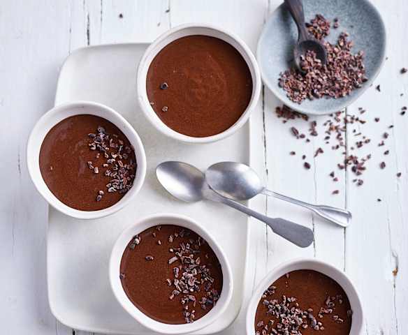 Mousse de chocolate negro