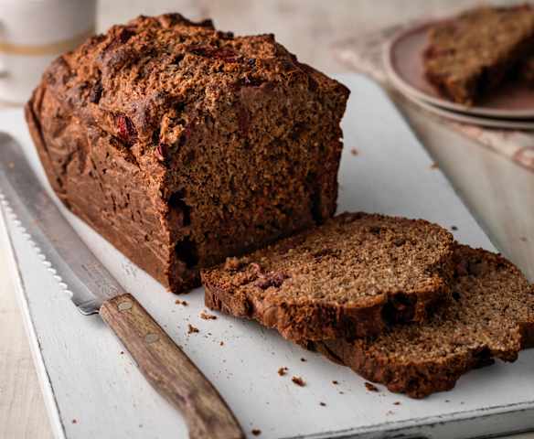 Strawberry, Banana and Chia Seed Breakfast Loaf