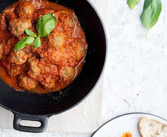 Boulettes de viande à la sauce tomate