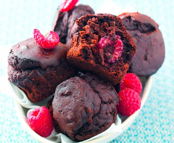 Intense Chocolate Muffins (No Added Sugar)
