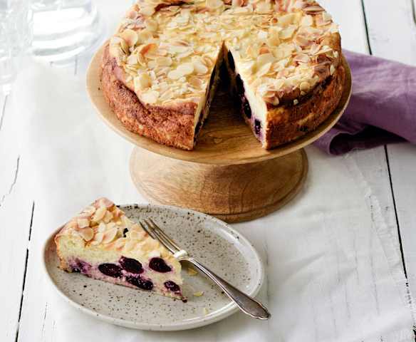 Milchreis-Kirsch-Kuchen