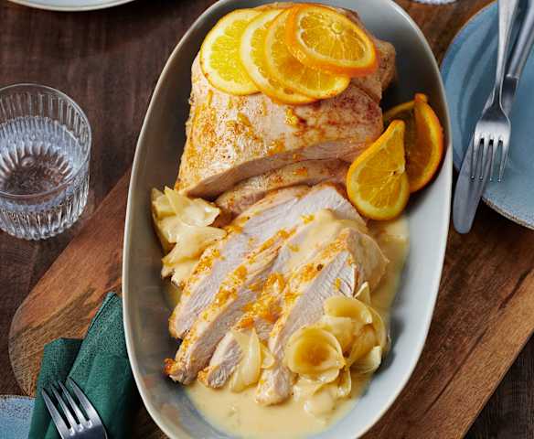 Putenbraten à l´orange