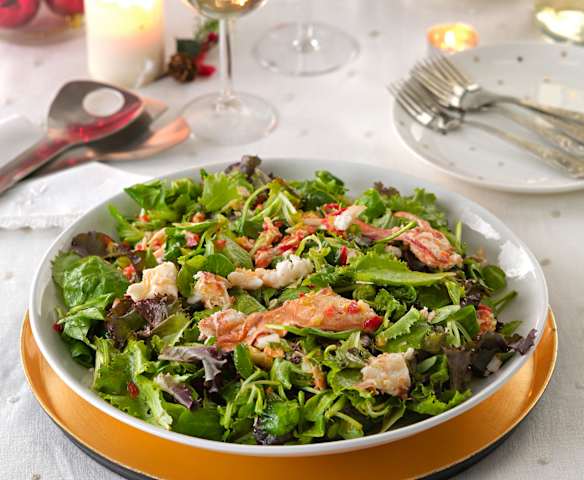 Ensalada de bogavante en salpicón