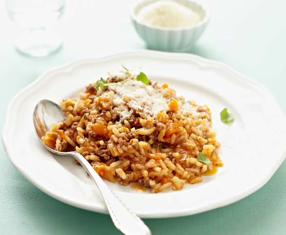 Risotto bolognese