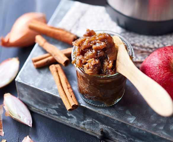 Chutney pomme, échalote et cannelle Chutney pomme, échalote et cannelle