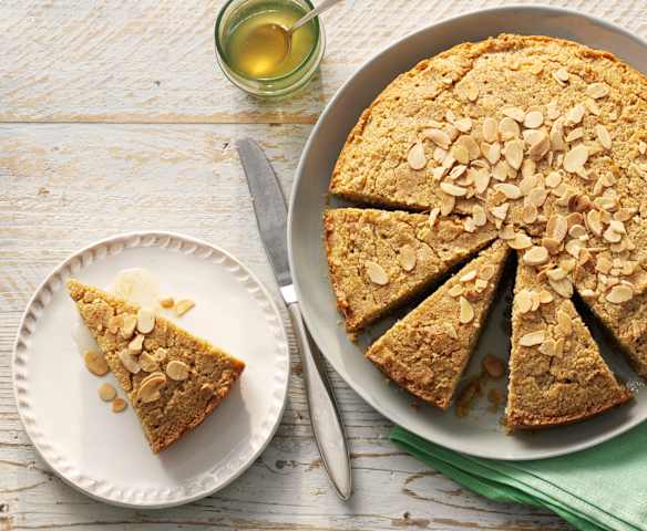 Almond Honey Semolina Cake