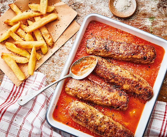 Fricadelles au coulis de tomates Fricadelles au coulis de tomates