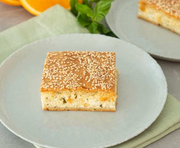 Τυρόπιτα με ζύμη κουρού