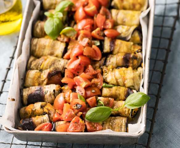 Involtini di melanzane (vegan)