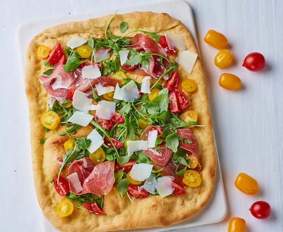 Focaccia primavera