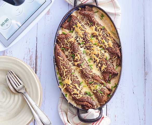 Ficelles picardes au jambon et au fromage