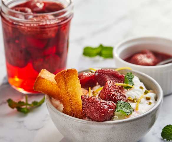 sous-vide糖渍草莓