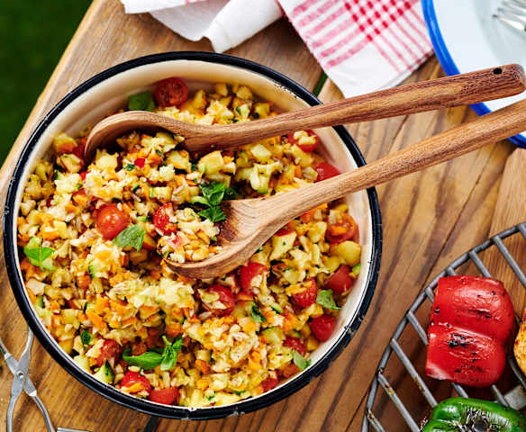 Schneller Gemüsesalat