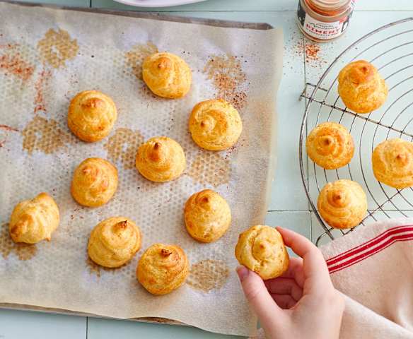Gougères au piment d'Espelette